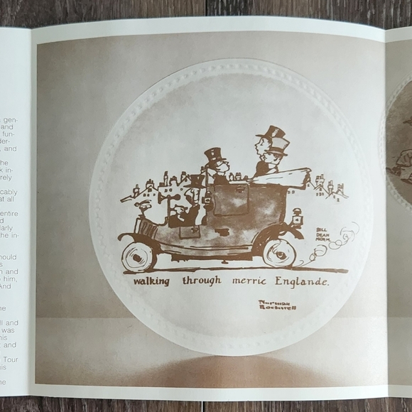 🎨Norman Rockwell Collector Plate, Walking Through Merrie Englande w/ PAPERWORK! - Picture 12 of 16